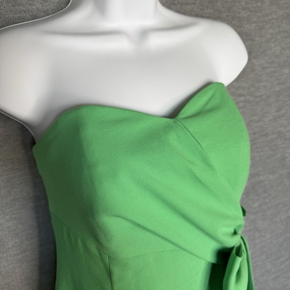 LILLY PULITZER Stela Strapless Bow Dress Green Size 2 NEW Kelly Semiformal Event - Picture 6 of 12